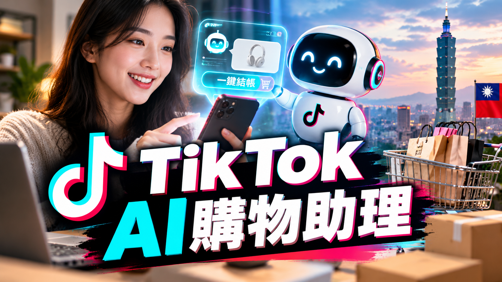 TikTok AI購物助理：2026年智慧消費新紀元？一鍵結帳如何改變台灣電商生態