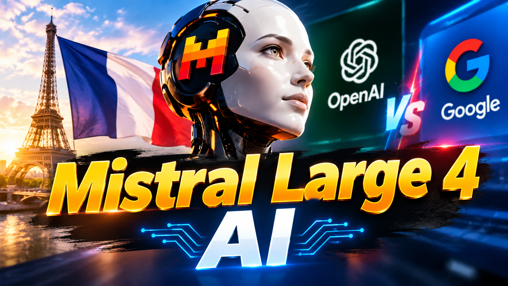 Mistral Large 4 重磅登場！法國AI新星如何挑戰OpenAI與Google？
