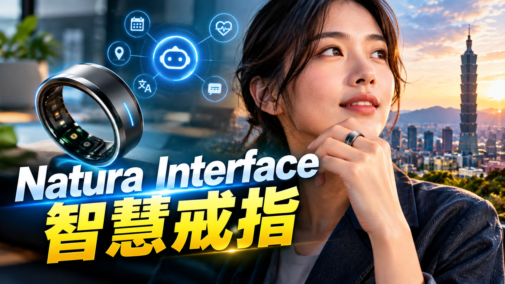 Natura Interface 智慧戒指：AI 助理戴在手上，真的能改變台灣人生活？