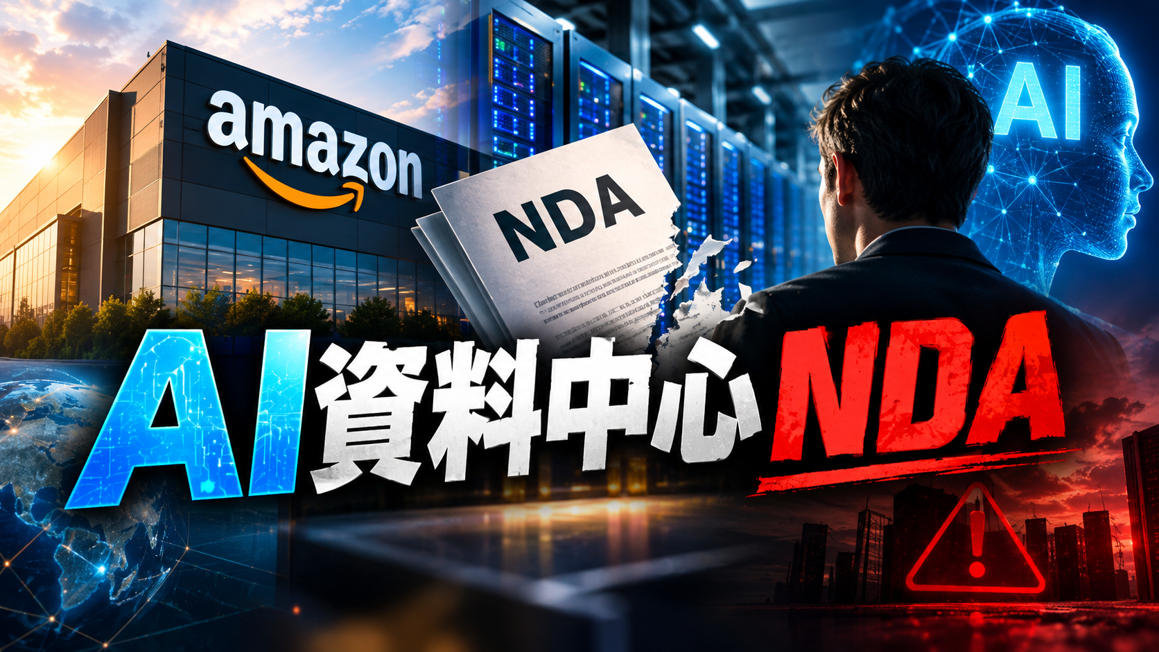 Amazon 棄守資料中心 NDA！AI 時代的透明度革命與潛藏危機，你該知道的 5 大重點