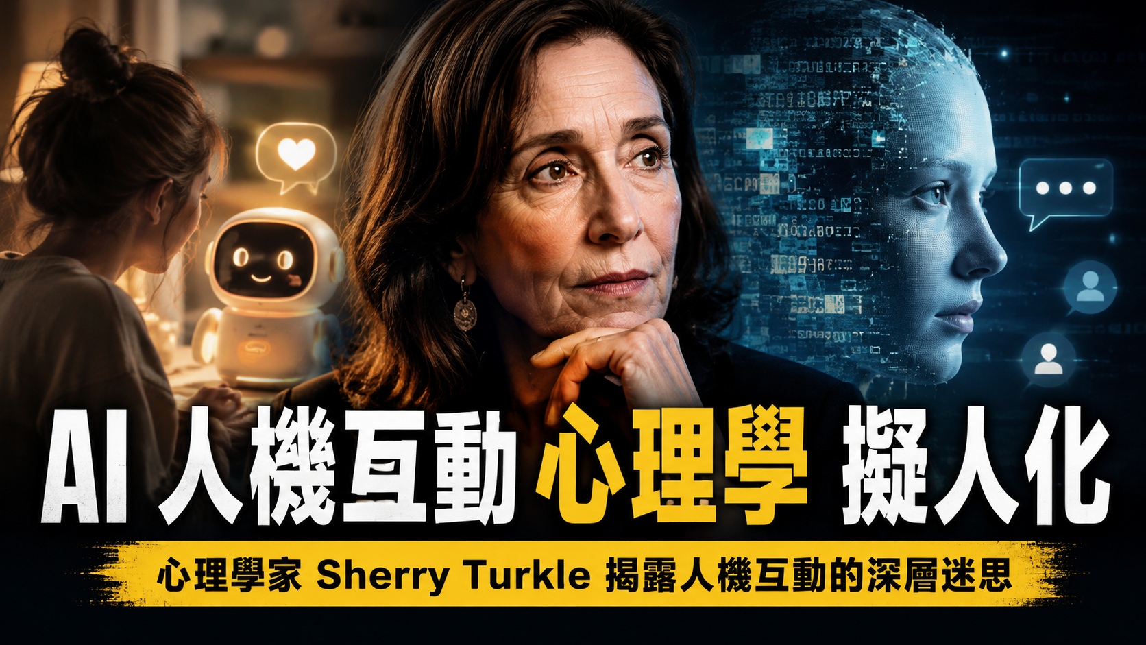 AI真會關心你？心理學家Sherry Turkle揭露人機互動的深層迷思