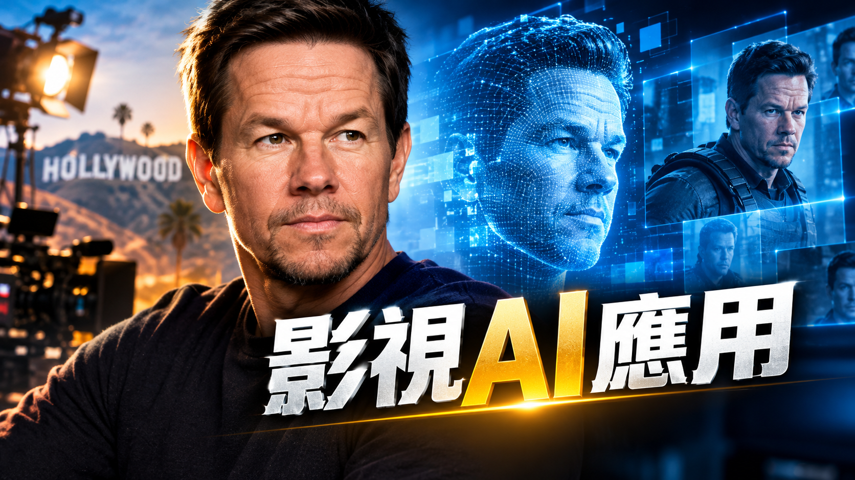 馬克華伯格揭密AI：好萊塢如何「正確使用」人工智慧，甚至打造數位分身延續演藝生命？