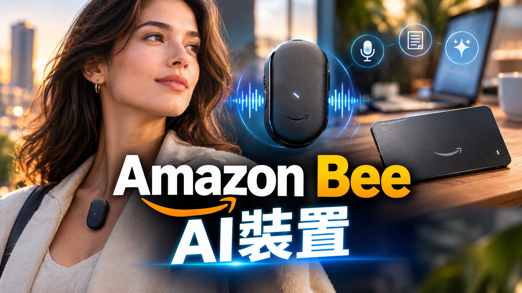 Amazon Bee新AI裝置：穿戴與卡片錄音機如何革新個人智慧助理？