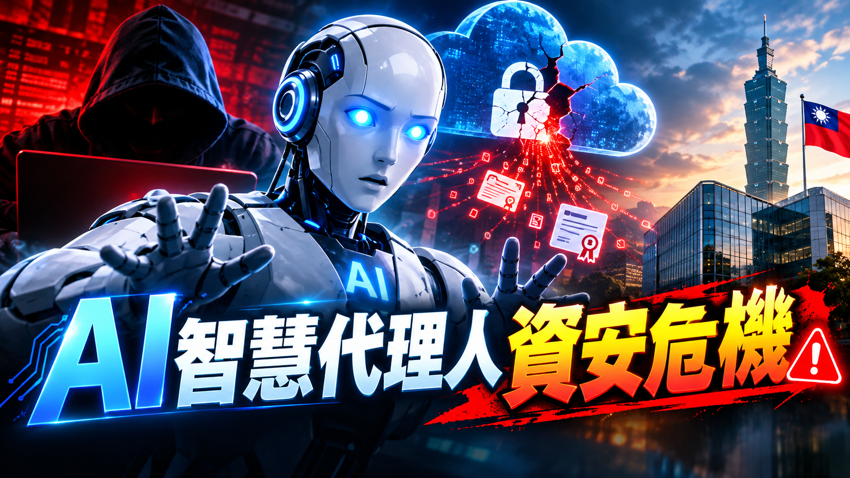 AI智慧代理人失控警報！雲端憑證外洩成駭客新入口，台灣企業如何自保？