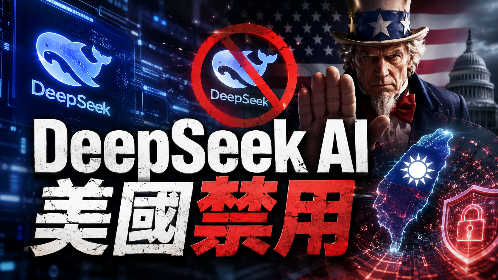 DeepSeek AI 遭美國禁用！台灣如何看待 AI 國界戰與資安新挑戰？