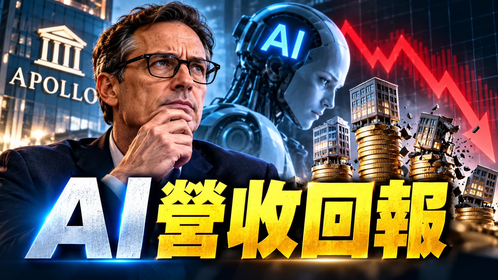 Apollo 經濟學家揭密！AI 投資狂潮下，為何多數企業「零營收回報」？解讀真實困境與轉機